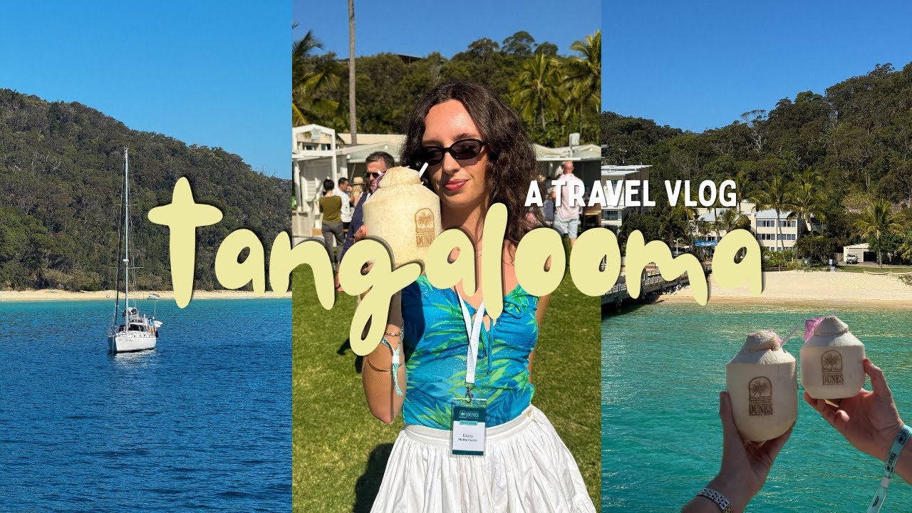 24 hour trip to Tanglooma: a tropical getaway 1 hour from Brisbane 🌴