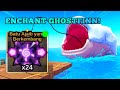 Enchant Ghostfinn pakai 24 Evolved stone fish it roblox