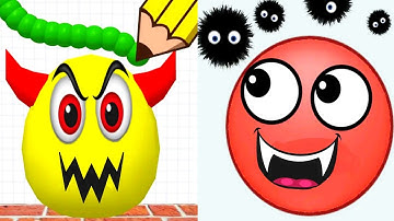 Satisfying ASMR Gameplay - Draw To Smash vs Hide Ball All Levels