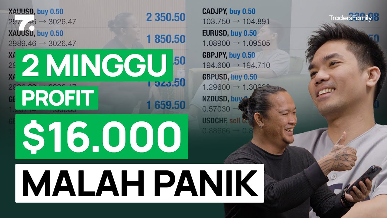 Gak Bisa Trading Tapi Profit $16.000 Dalam 2 Minggu