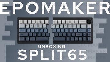 [Unboxing & ASMR ]Epomaker Split65 | Unboxing, Showcaisng, ASMR Sound Test