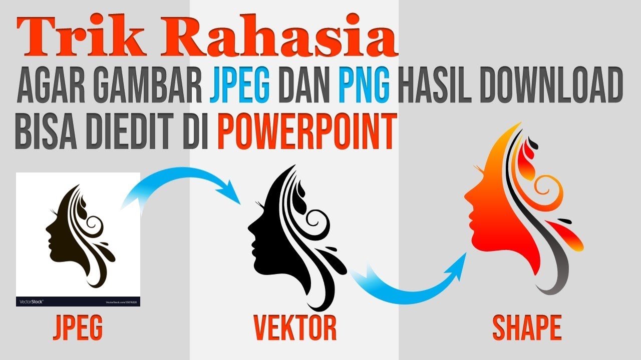 Trik Rahasia Agar Gambar JPEG dan PNG Hasil Download Bisa Diedit di PowerPoint