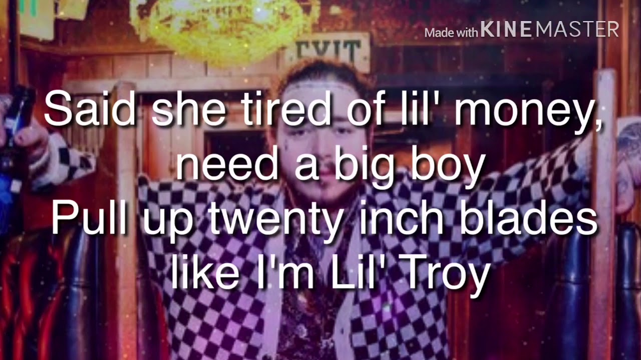 Wow Post Malone (Lyrics) YouTube