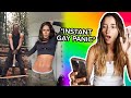 Reacting to ACTUALLY GOOD Lesbian Thirst Traps on Tik Tok 🏳️‍🌈