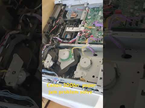 Canon 2006n image runner printer paper jam problem solve
