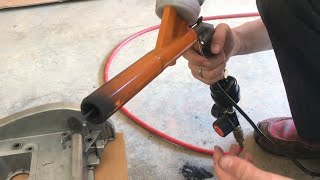 “tips” on POWDER COATING with the central electric harbor freight system