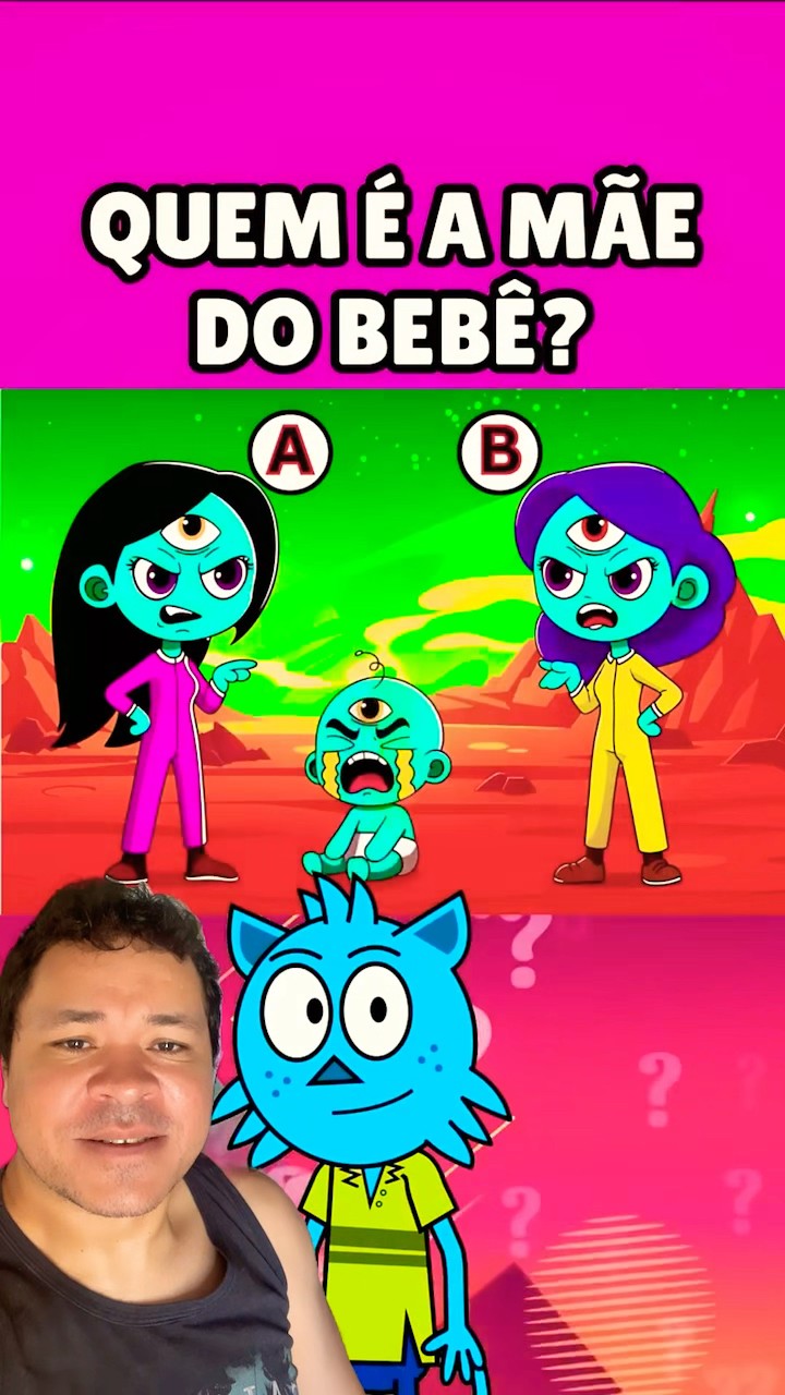 QUEM É A MÃE DO BEBÊ #mayumigames #enigma #reaction #react