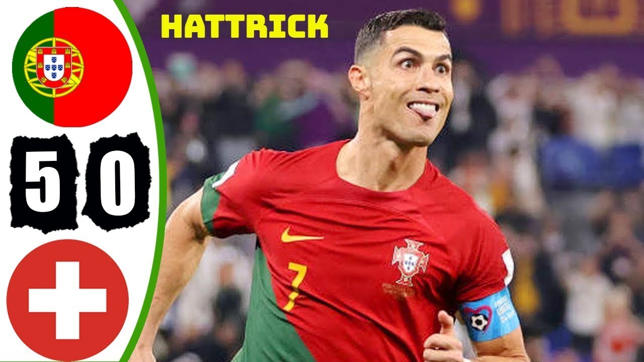 Portugal vs Switzerland 5 0 Hіghlіghts & All Goals 2023 Ronaldo Hattrick