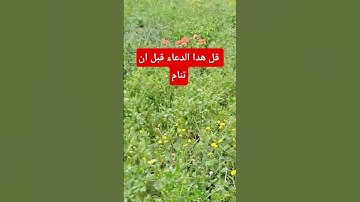 دعاء قبل النوم #viralvideo #اكسبلور #تيك_توك #اذكار#قال رسول الله صلى الله عليه وسلم