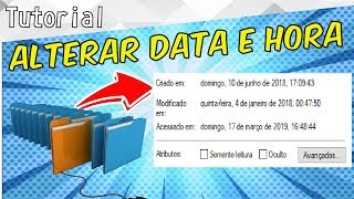 HOW TO CHANGE THE DATE OF AN ARCHIVE - SUPER EASY