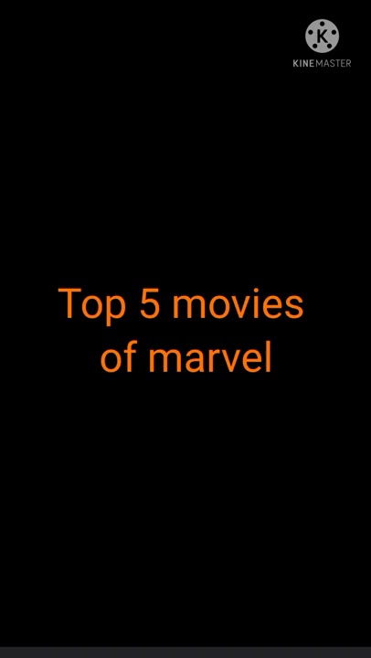 Top 5 movies of marvel | #shorts #marvel |