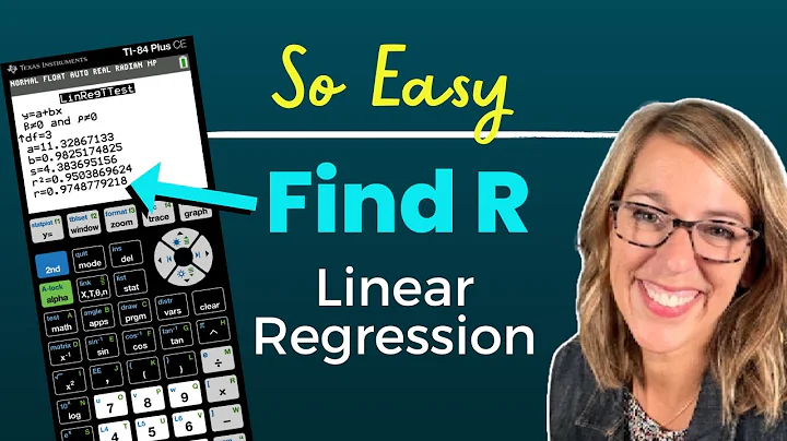 Linear Correlation Coefficient with the TI-84