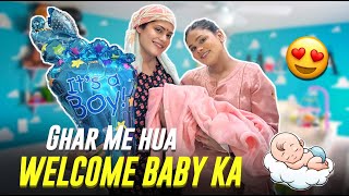 Ghar Me Hua Welcome Baby Ka || Armaan Malik