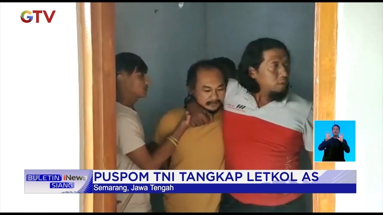 Desersi 3 Bulan, Perwira TNI AL di Semarang Ditangkap #BuletiniNewsSiang 08/06