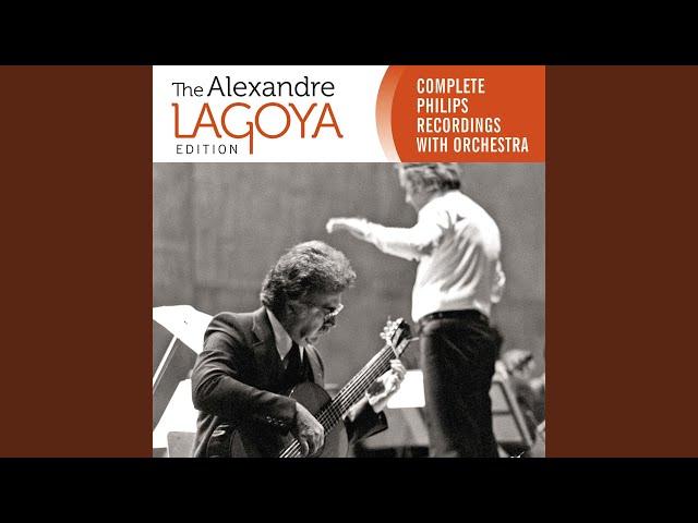 Rodrigo - Fantaisie pour un Gentilhomme : 4e mvt  : A.Lagoya / Orch Opéra Monte-Carlo / A.de Almeida