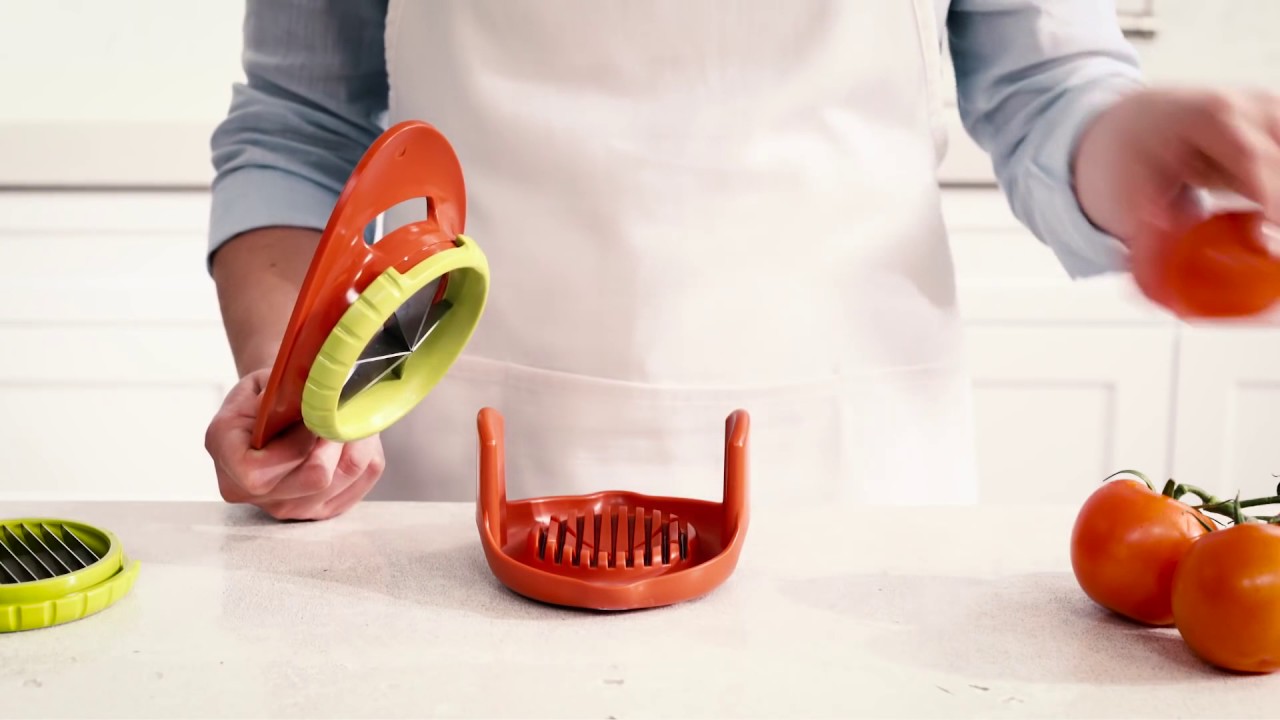 Coupe tomate Chef'n - Vidéos