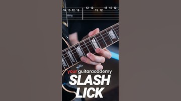 Try This Slash Style Lick! #guitarlesson