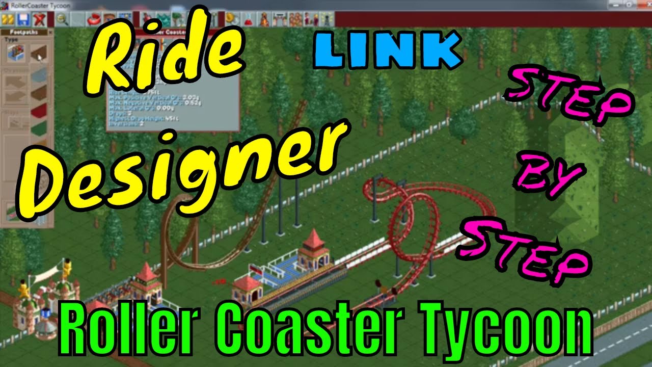 Get Ride Designer & the Roller Coaster Tycoon Custom Coaster Challenge