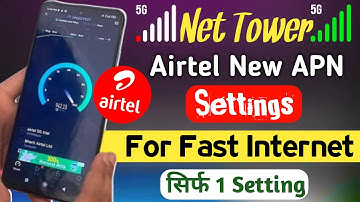 Airtel New APN Settings 2023 | Airtel Network Problem Fix | Airtel Slow Internet Speed Problem