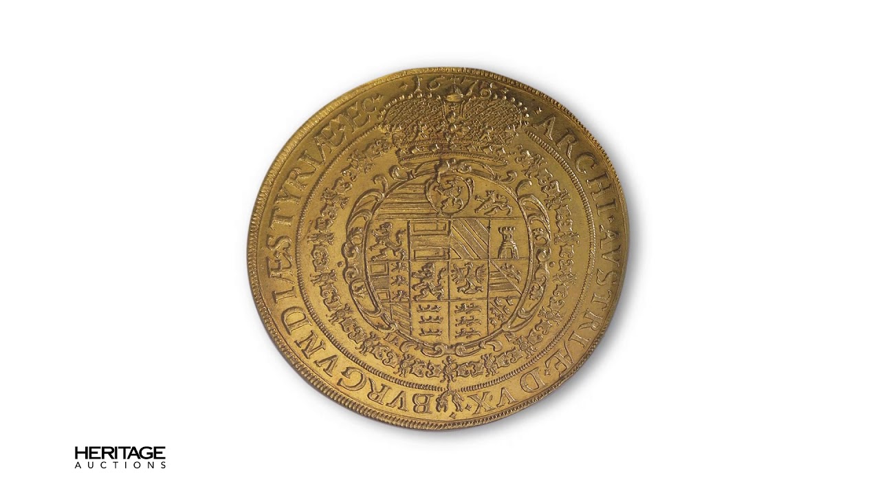 Austria: Leopold I gold 25 Ducat 1678-IAN UNC Details (Obverse | Lot #30118  | Heritage Auctions