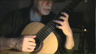 The Long Haired Girl - Fingerstyle Guitar
Composer: Lee Doo Jin
Arranger: No Dong Hwan
Tab: http://oldwhtman.awardspace.com
This song sounded a lot easier than I found it to be. There are a couple of left hand stretches that are quite challenging to us girly-fingered pluckers. This piece was stolen from Noh Dong Hwan, a Korean guitarist whose work I admire. He was kind enough to include the standard notation in the video. Ive included a link to his video, so you can hear it played properly.
If anyone knows who wrote this song, please let me know. I like to identify my victims.
Noh Dong Hwan: http://www.youtube.com/user/ndhwan#p/u/8/MI6SDpd0_d0
Guitar: Michael Thames The Long Haired Girl - Fingerstyle Guitar