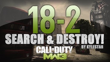 MW3: 18-2 Search and Destroy on Underground!