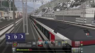 Train Sim Sbb Einfahrt Biasca
