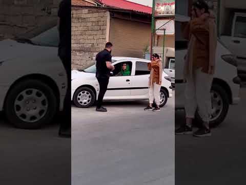 دوربین مخفی با دختر لات قدش ازمن بلندتر بود