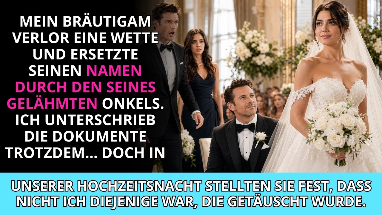 Vor der Hochzeit vertauschte er seinen Namen mit dem seines gelähmten Onkels. Ich lächelte und sa...