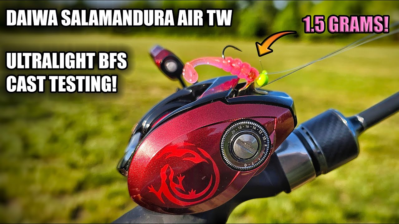 Daiwa Salamandura Air TW Cast Testing on UL BFS Rod - Tsurinoya