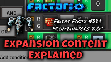 Factorio Space Age - Friday Facts #384 - Combinators 2.0, Explained