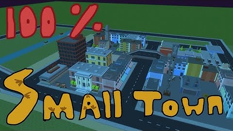 SMALL TOWN | simple sandbox 2 map showcase | 1.5.8