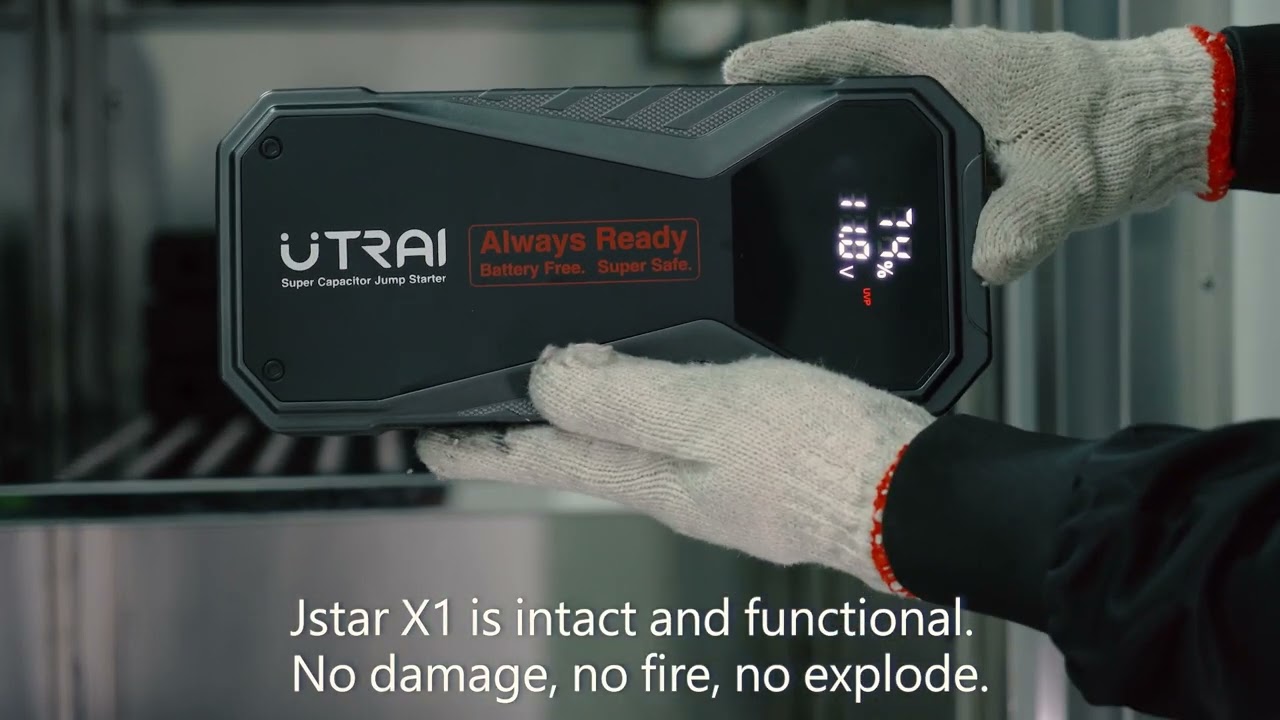 Reviewed: UTRAI Jstar X1 2000A Portable 12V Super Capacitor Jump Starter 