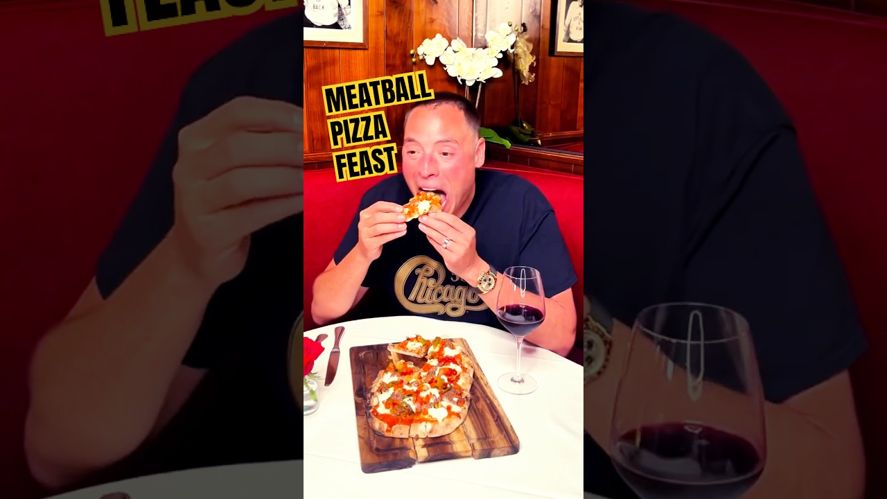 Spicy Meatball Pizza Review | Gene & Georgetti Chicago