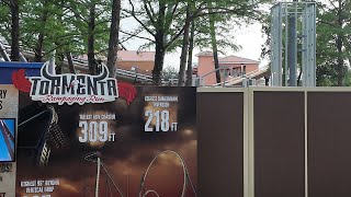 Tormenta update. Testing soon ?? Six Flags Over Texas. May 17 2026.