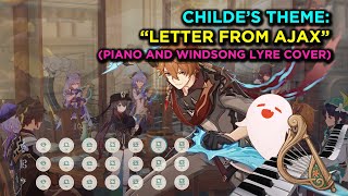 Childes Theme  Letter From Ajax genshin Impact Piano And Windsong Lyre Cover