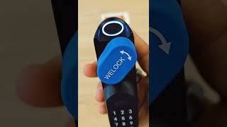 WELOCK Smart Lock U81 Hands-On– The Smart Fingerprint Lock That Changes Everything #shortvideo