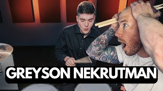 Drummer Reacts To - GREYSON NEKRUTMAN PLAYS CARAVAN FIRST TIME HEARING