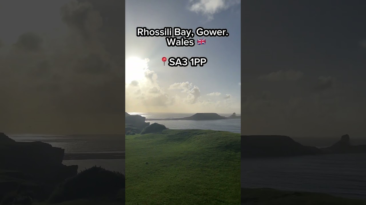 Most Beautiful beach in Wales. UK | Rhossili Bay, Gower. 