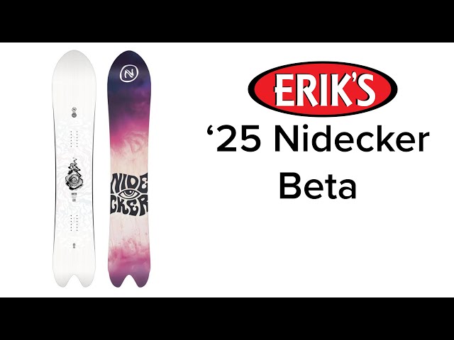2025 Nidecker Beta Snowboard - YouTube