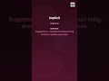 Implicit vs Explicit: Stop confusing these two advanced English words!