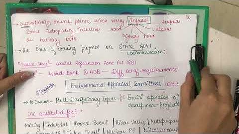Everything About EIA - Environmental Impact Assessment 2006 - Draft 2020