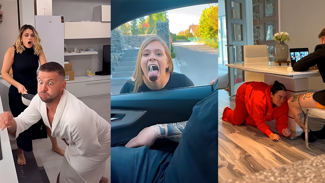 Best Scare Cam Pranks Reaction 2025 #160 🤯😅 Funny Scare Cam 🤣 Funny ...