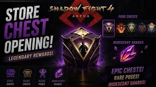 I Open Insignias Store Chests 👍| Shadow Fight 4 Arena 