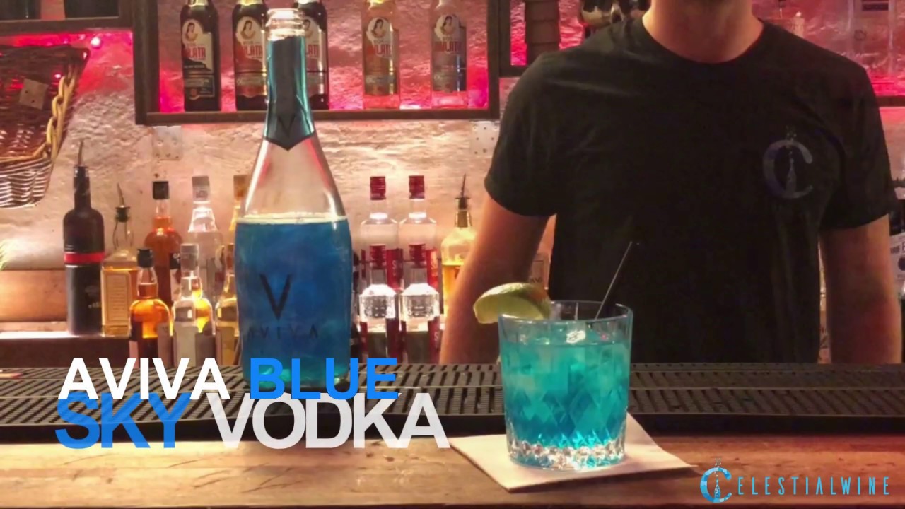 AVIVA DRINKS | AVIVA BLUE SKY VODKA