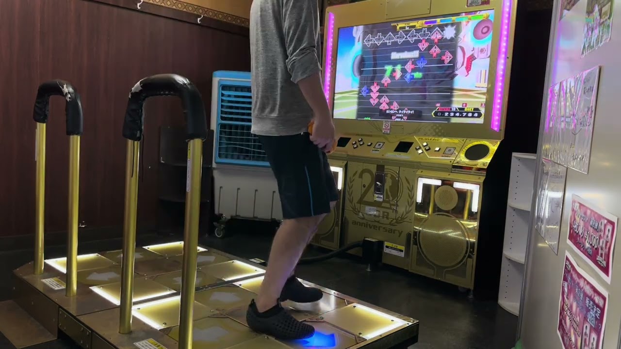 [DDR] 足10 ロンロンへ ライライライ! DDP (HSx0.5) PFC 999650 Difficult double +α