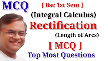 Rectification Arce length of Curve Multiple choice questions MCQ questions