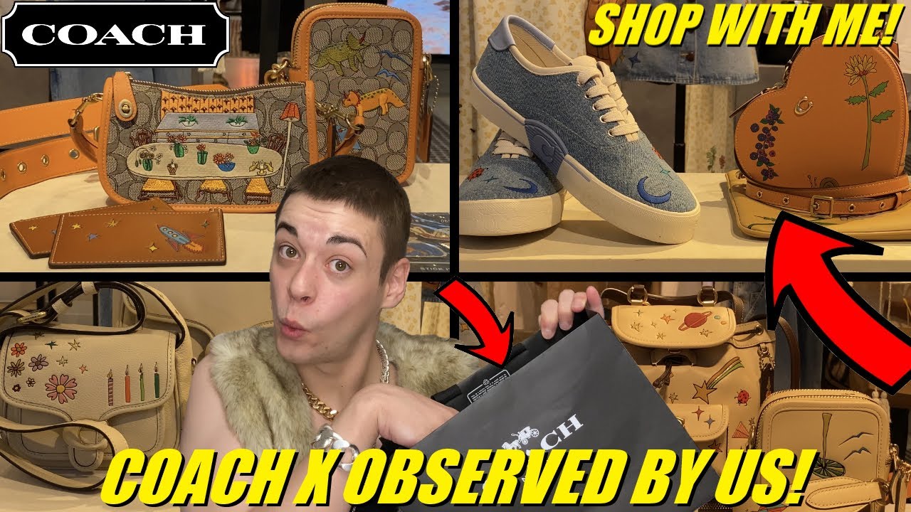 Coach X Observed By Us SHOP WITH ME And UNBOXING! Was The Plot