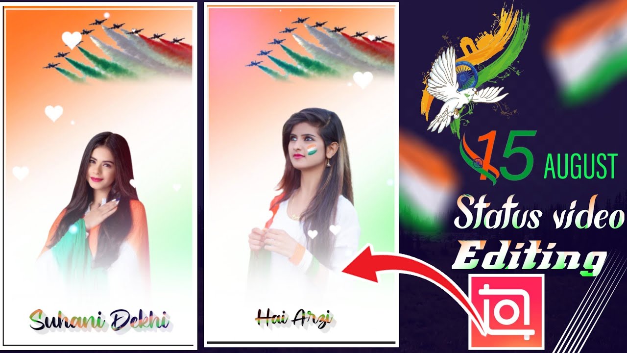 15 August Status Video Editing Tutorial | Independence Day Video Editing  Tutorial Bangla