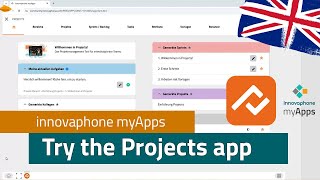 Curious about the Projects app? Check out this video! - innovaphone myApps | english